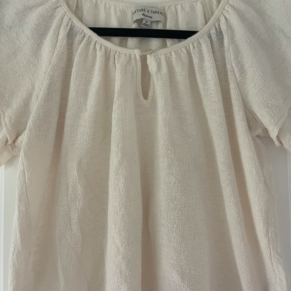 Madewell Short tiered sleeves top - Picture 8 of 9